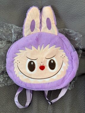 The Monsters Labubu Kids Backpack - Soft Character Bag NWOT!